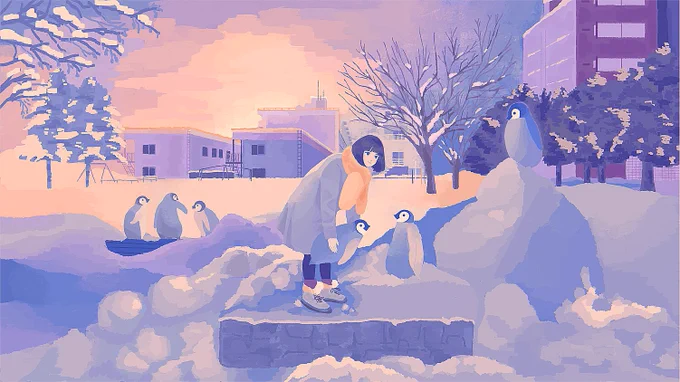 ペンギンとともにあれ…?✨
#世界ペンギンの日 
#WorldPenguinDay 