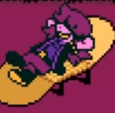 Susie - deltarune:Listen I love her so much I dont know why she means so much to me, maybe it's because deltarune came out during a really good time in my life, maybe she was just how I coped with all the sadness that came along with the end of 2019, idk, all I know is girl hot