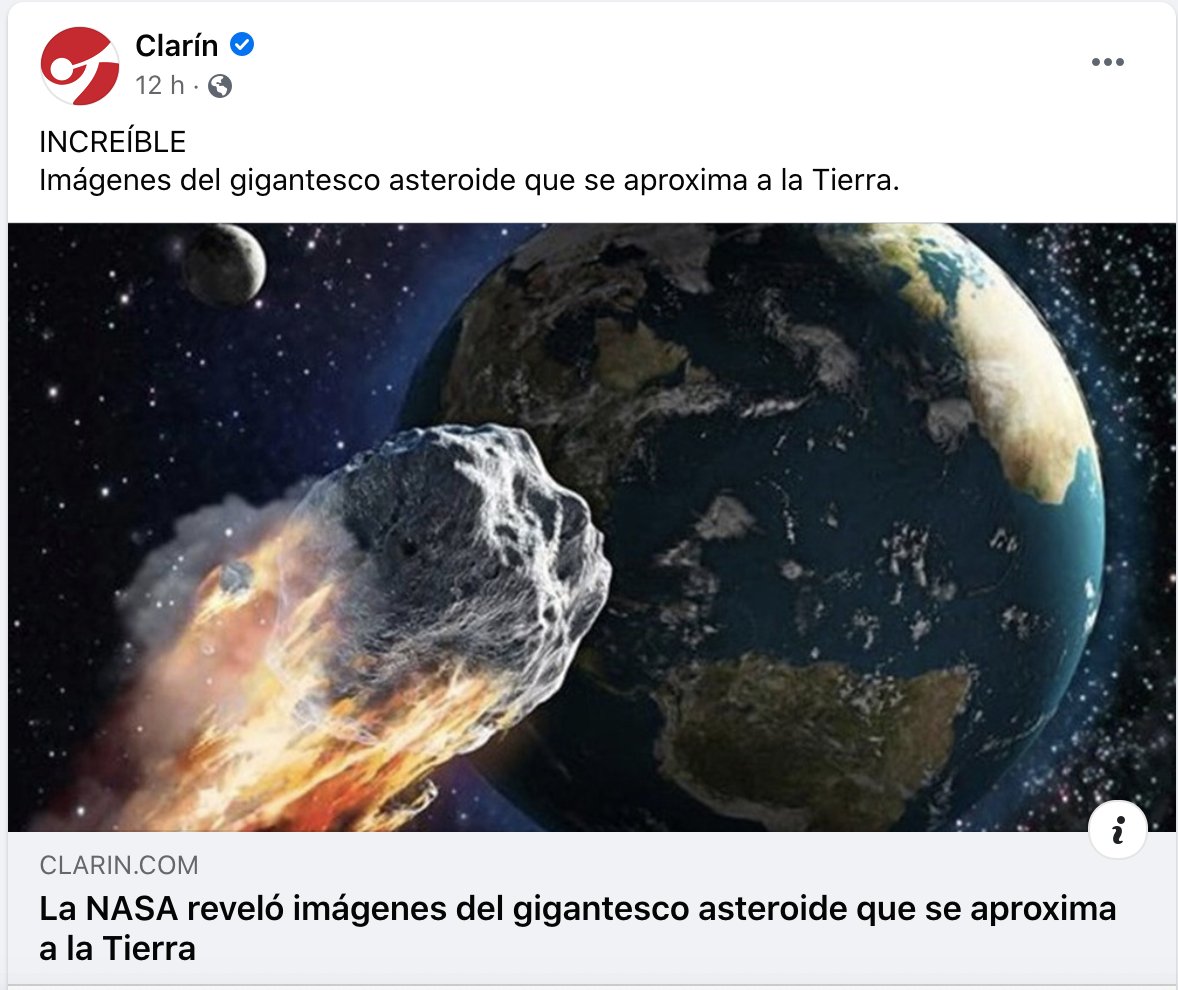 ValentinG's tweet photo. Foto en Facebook vs. Foto dentro de la nota.
@clarincom desesperado por un click https://t.co/zKhvCz9I5m