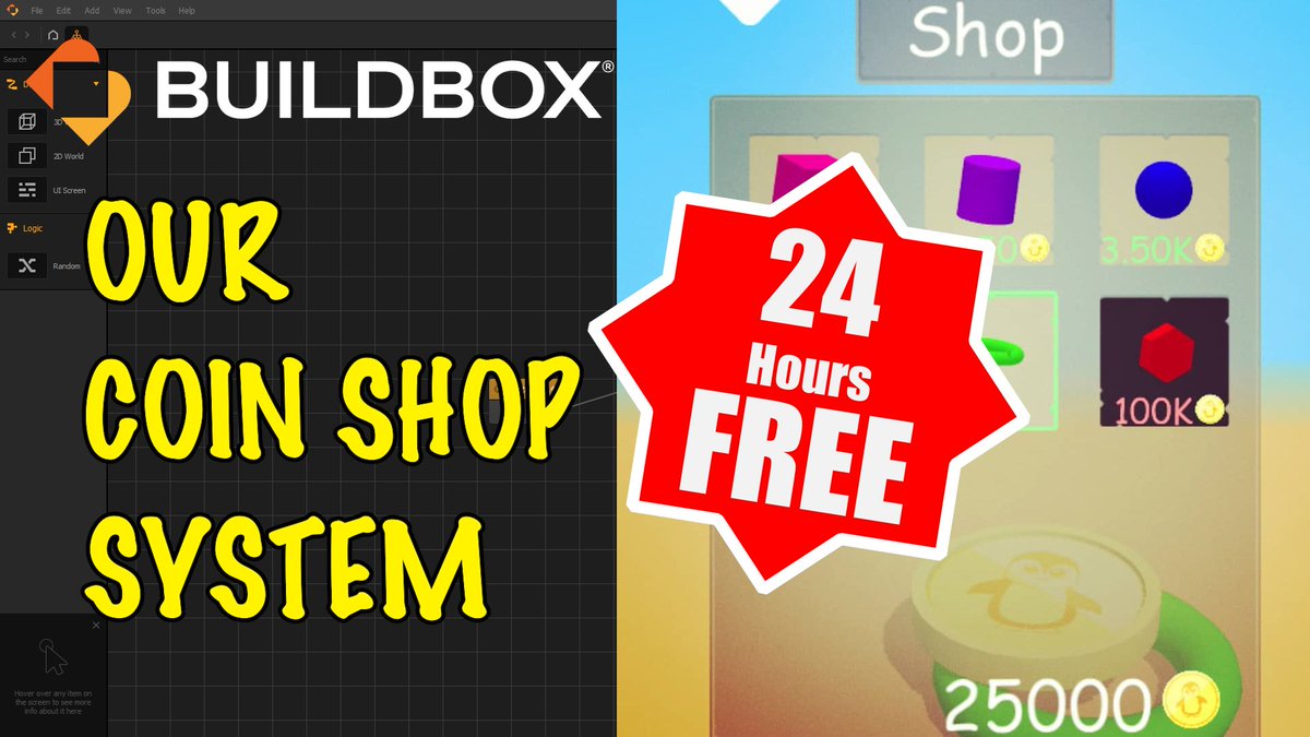 SmartPenguinsIO's tweet photo. It Is Here Our Coin Shop System for #Buildbox 3 Free/Pro - NoCode Character Shop and More
Get it Free within 24 hours:
https://t.co/PCawcLhohu
#BuildboxTutorials #Buildbox3 #BuildboxFree #nocode #gamedev #indiedev
@buildboxcom https://t.co/EBrwDnjhK3