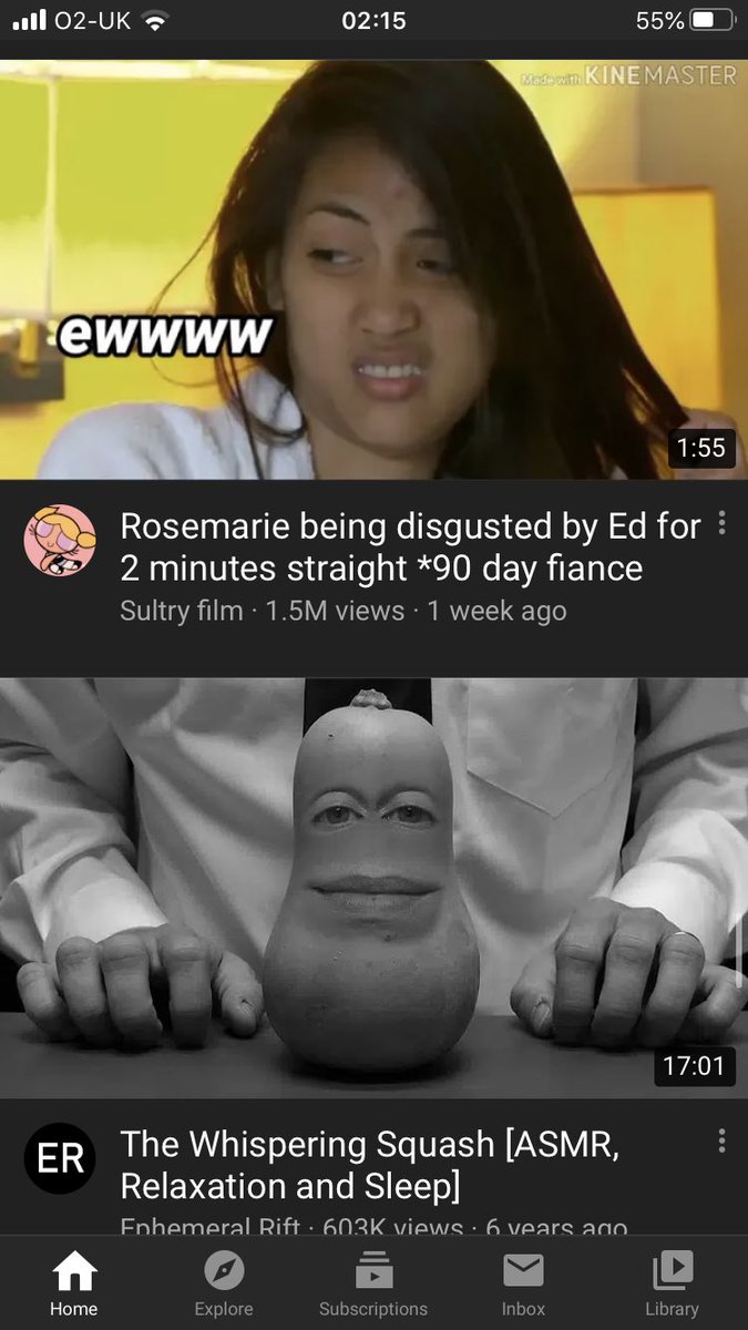 AsmrRyder's tweet photo. Stumbled across this masterpiece on YouTube! Two video thumbnails merged together 😂😳😄 https://t.co/mZxjAOBY40