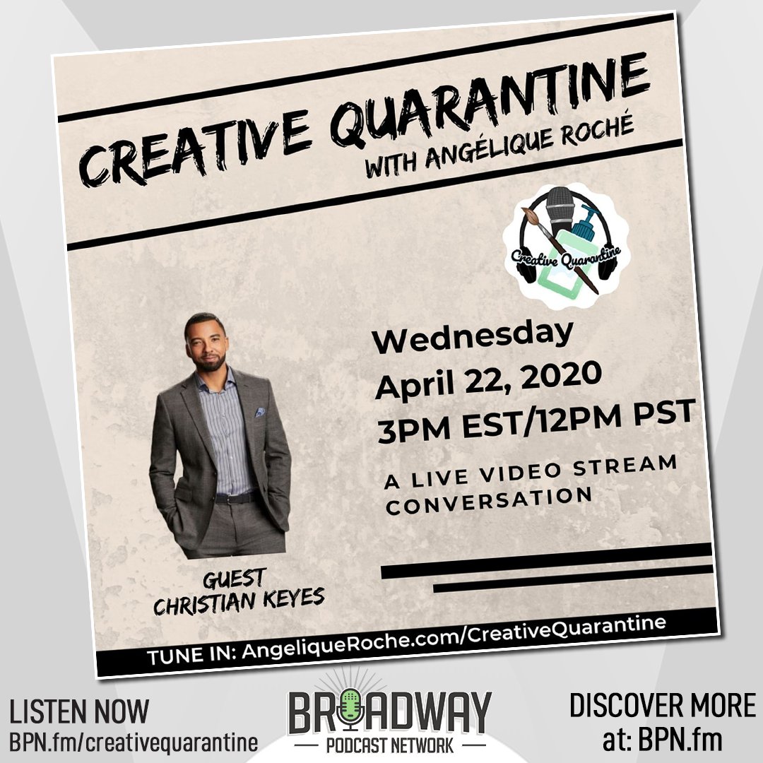 BwayPodNetwork's tweet photo. - @CreativeQTine Episode #23 with guest, @ChristianKeyes https://t.co/azyRIo2Ktk
- @playbill Today in Theatre History - April 24, 2020: Broadway had a “Screw Loose” https://t.co/h9gMELKxXx
- @BroadwayCurtain Episode #212: Mame (1974) &amp; Bloomer Girl https://t.co/wv2uyfZnYd https://t.co/CSXisKdBMG