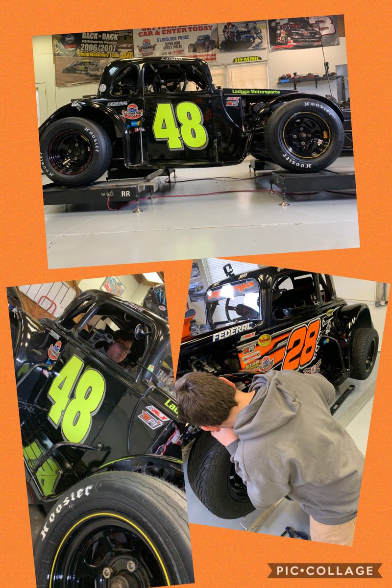 landonrapp28's tweet photo. Another weekend is here with no racing 😫 The 48 and 28 are ready to race!  #LadygaMotorsports #ThatsARapp #Racecar https://t.co/Ed4gkJ8avA