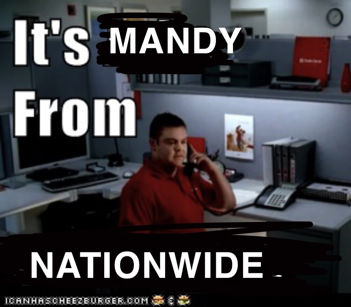 kinzeesue's tweet photo. Mandy called a customer back the other day and his wife answered, it went a little like this. https://t.co/ylgxhMAUhP