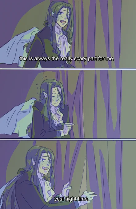 more #mdzs vampire au with inspo from what we do in the shadows. i love wen ning ? 