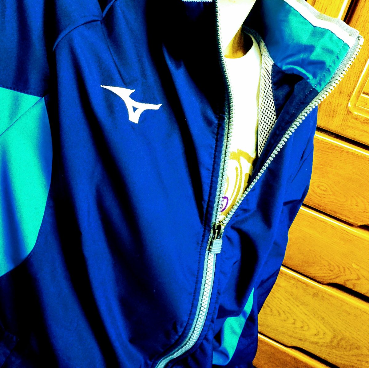 suzukaze_girl's tweet photo. 毎日出勤して頑張ってる身体だけど、運動不足過ぎているので、今日という絶好のタイミングでおろすことに。朝早起きして、人がいないタイミングをみて、ウォーキングしてきました。流石MIZUNOコラボジャージ。快適過ぎる。
#DIVETOTHEFUTURE https://t.co/sIRT8EthgN
