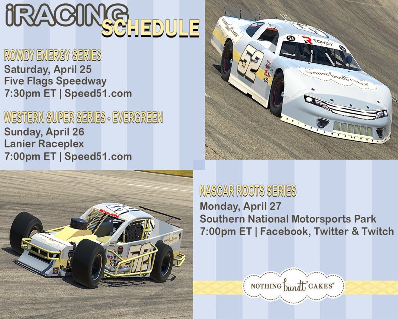 brittneylzamora's tweet photo. 3 days in a row of racing! Be sure to check it out, I’ll be posting live links for y’all to watch on! 

Also - stay tuned for a pretty cool giveaway that starts tomorrow! Got any ideas on what it could be? https://t.co/T6JZPMGrr2