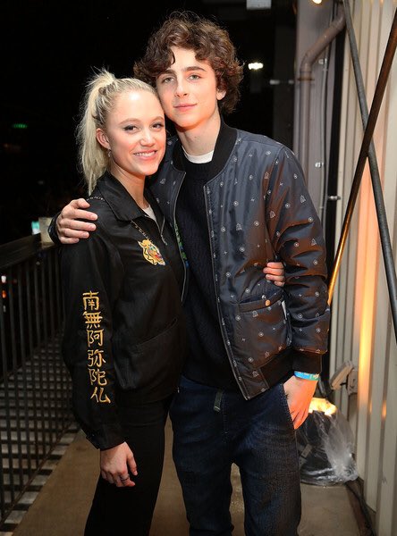 timothée chalamet wearing bomber jackets: A MF THREAD