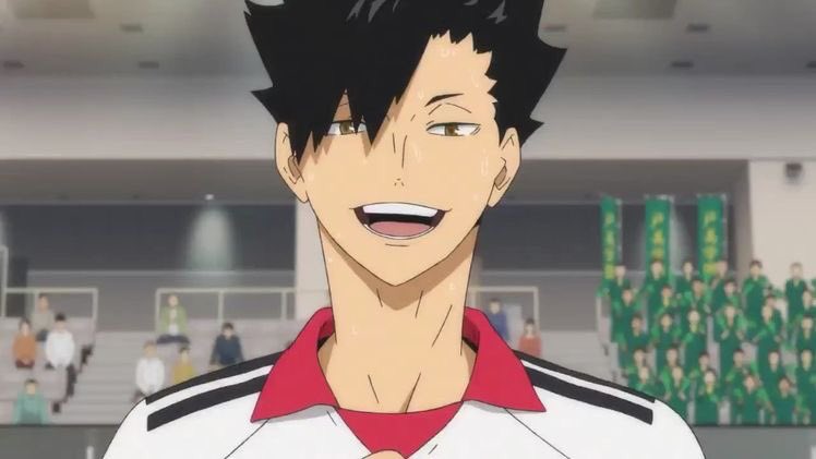 kuroo tetsurou - rin matsuokathey seem like the type to flirt, and are both hot and they are aware of it