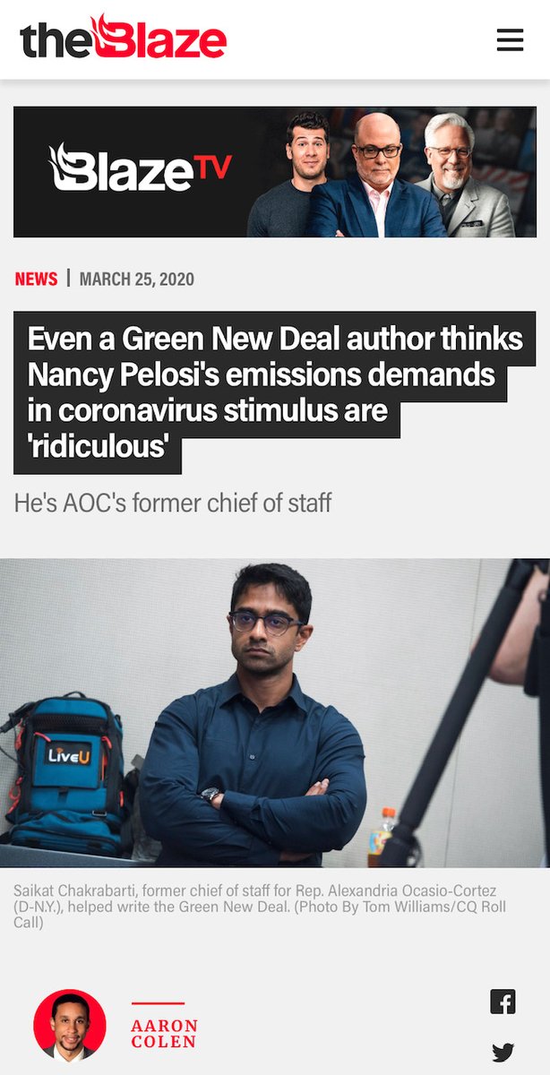 Even the Green New Deal made a cameo… of course.