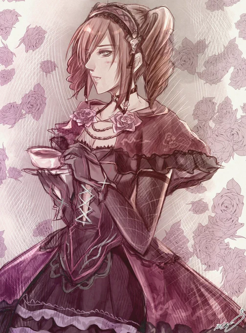 #SOULCALIBURVI
#ソウルキャリバー 
#二次創作
久しぶりにやったら描きたくなった//
そういえばエイミ推しなのにⅥ ver
しか描いたことなかったから
色んなシリーズのエイミと塗り方を試してみたぜ?? 
