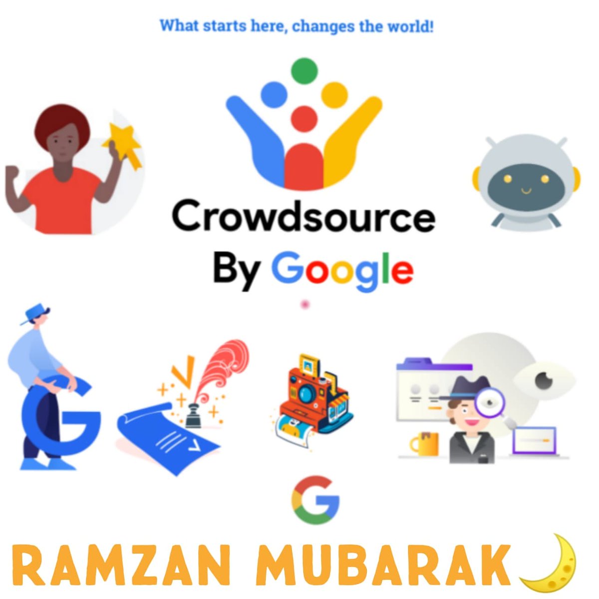 CrowdsourceM's tweet image. #RamzanMubarak 
#googlebycrowdsource
#googlecrowdsource @sundarpichai @hashtagcharu @mukherjeem18 @reshmaresh @ShraddhaGangwa4 @CrowdsourceM @Csbdbygoogle @CrowdsourceBD @Google @JayPatel15406 @GoogleCS_Odisha @CrowdsourceM