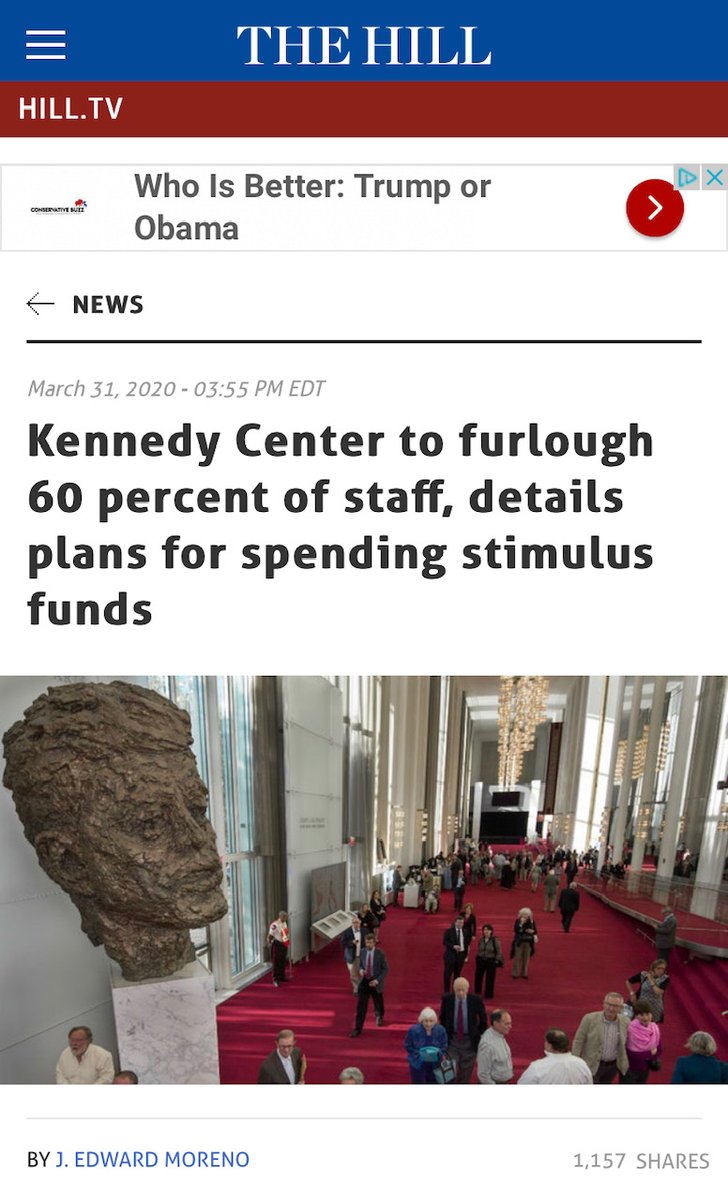 The same amount as the Kennedy Center.Even a random allegation about DNC kickbacks. Well that's weird..