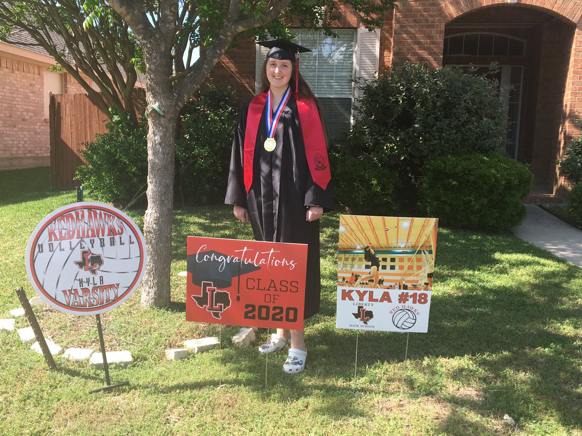 LHSRedhawks's tweet photo. Our Senior - Kyla Crawford - “Dream big or go home”- Eleanor Roosevelt https://t.co/fpcHKrjYh7