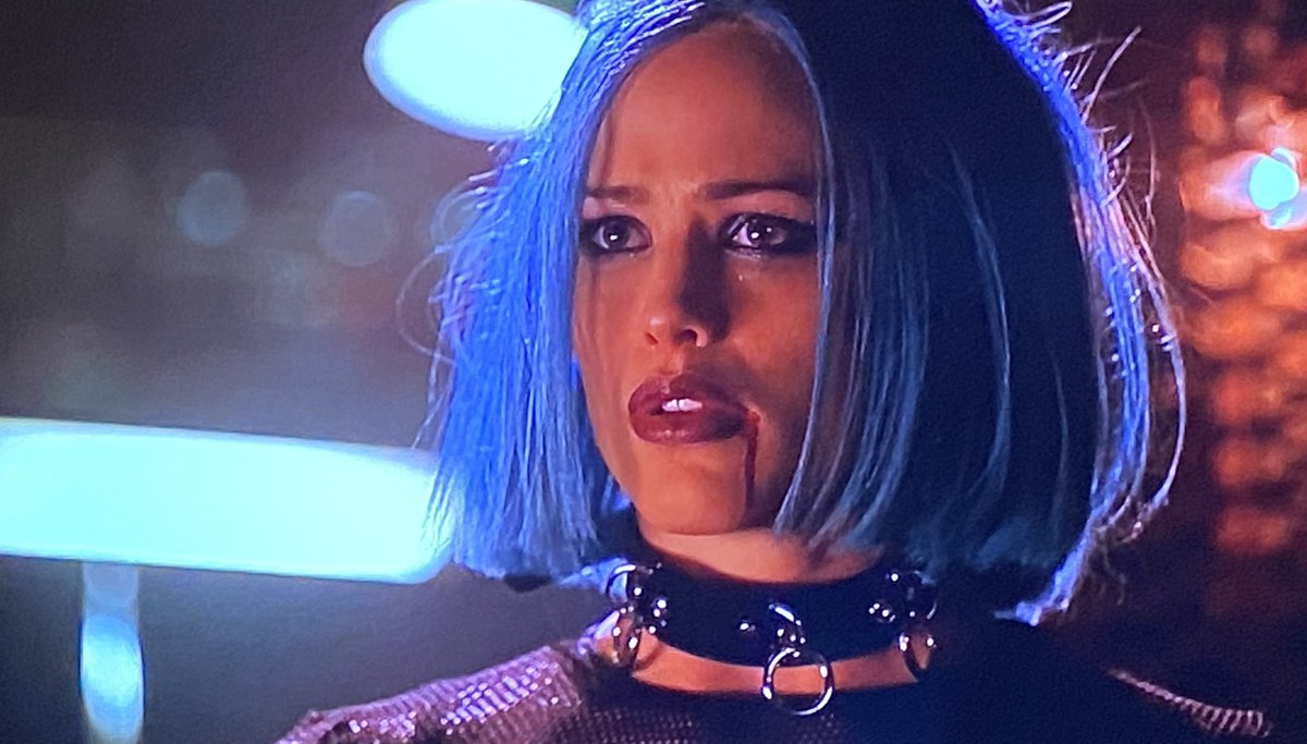 jennifer garner alias blue hair