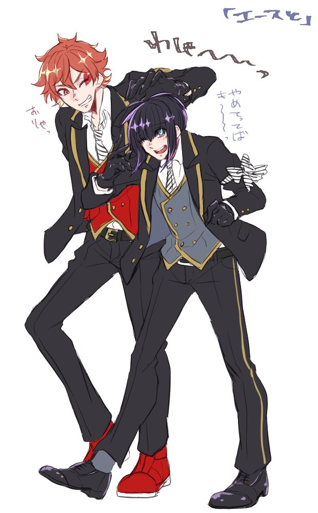 ❤️と男装監督生
※監督生顔あり
#twstプラス 