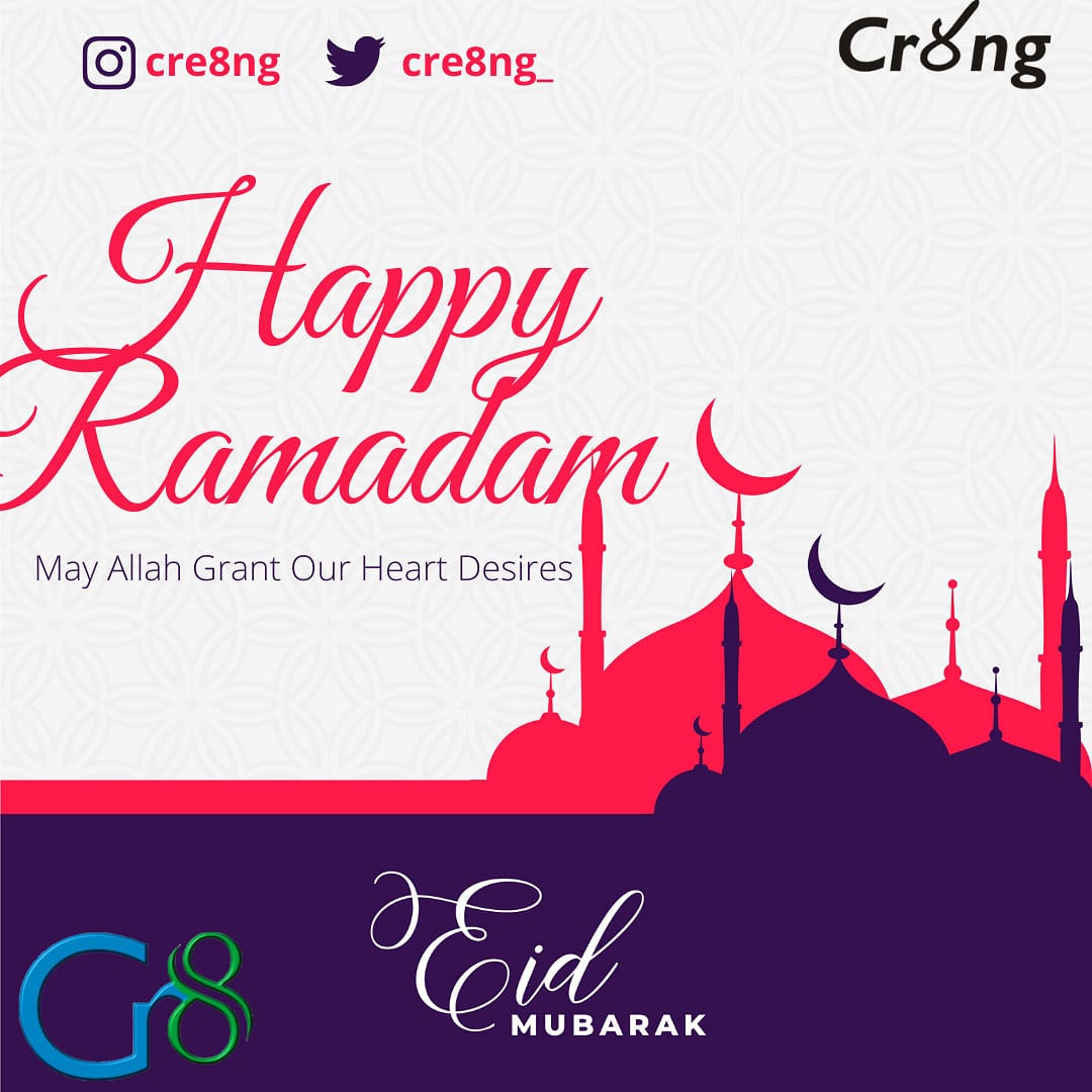 cre8ngdigitals's tweet photo. To all our Muslim Customers and friends, May this Holy Month Be Fruitful for you and your Family. May your prayers get answered by Almighty Allah! 
#cre8ng
#happyramadan 
#HappyRamadanMubarak 
#COVID19 
#creativedesignerteam
#creativeagency 
#canvadesign 
#canvadesigner https://t.co/dyk8xcqcbB