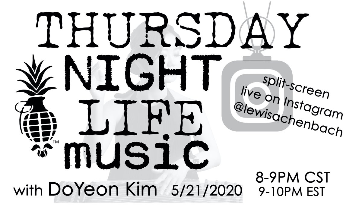 lewisachenbach's tweet photo. @TNLifeMusic is live! 4/30 w my brother and master musician @scotthesse1 #internationaljazzday @IntlJazzDay   &amp; 5/21 w the amazing DoYeon Kim. Only on @instagram https://t.co/djZnDdTziK 8-9PM CST https://t.co/GzbT2JOsI4