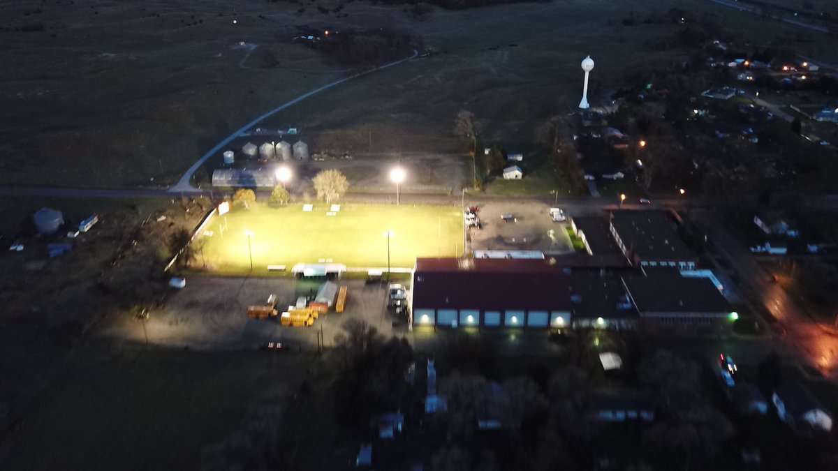 Some aerial photos of our Be The Light honoring our students! #LastPlay #ohana <a href="/1000ydguy/">Bobby Mills Jr.</a> <a href="/BradySchools/">Brady Public Schools</a> @KNOPTV <a href="/NPT_Sports/">Telegraph Sports</a> <a href="/NE8manFB/">NEMFCA</a>