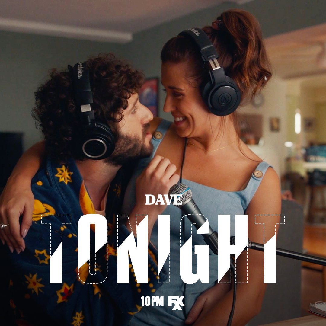 The first scene in the 9th episode is Lil Dicky messing around with autotune when they are late to leave. Dave asks Ally to come do it with him and she does. They end up laughing together and Dave asks if he can use this it on an album as an interlude. Still need more convincing?