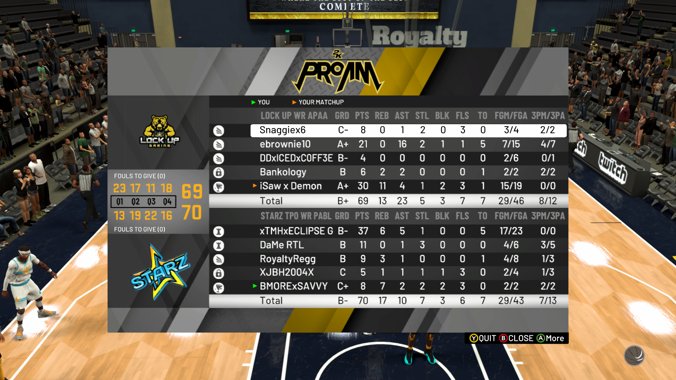 GGs to @ebrownie_10 @iSawxDemon @LockUpGaming_2k  as we advance to 2nd round of the <a href="/AmericanProAm/">APAA</a> Cops and Robbers Tournament.