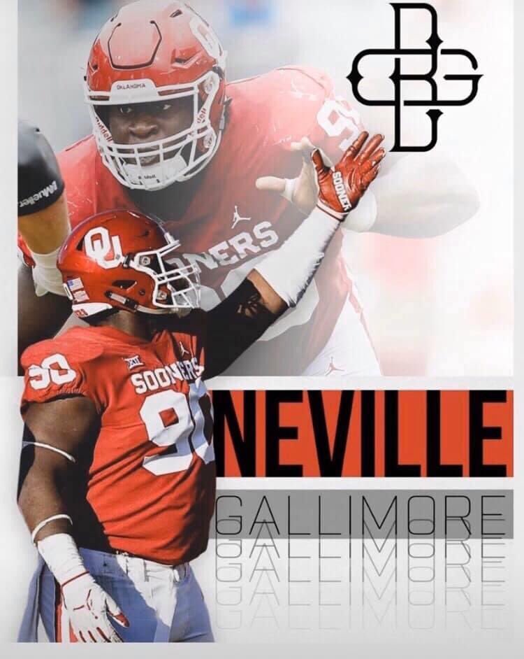 Neely_TigerTalk's tweet photo. Congrats to @ballengeegroup #NevilleGallimore @Path2Greatwork from @ou_football to the @dallascowboys . . . ✊🏽💯😤❌🧢 https://t.co/BPt787DgTF