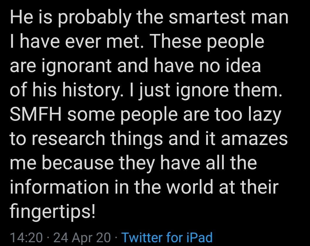 Smugness of ignorance. We actually have googled and researched Chomsky and read entire books critiquing Chomsky and that's why we are able to critique Chomsky.