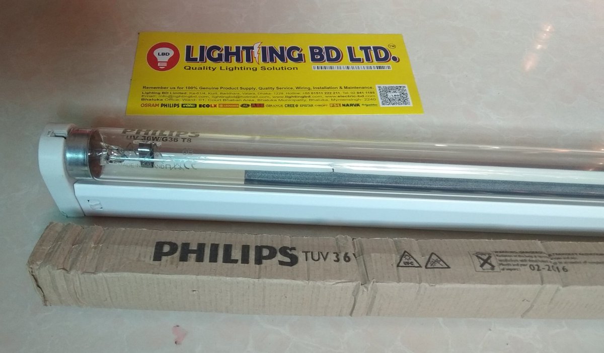 Lighting Limited Uvc Ultraviolet Germicidal Tube Light Uv Sterilization Quartz Lights Brand Philips Origin Eu Poland Holand