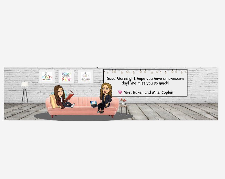 Mrs_Baker3rd's tweet photo. Bitmoji and Google Slides are definitely making #distancelearning exciting! https://t.co/NPYc2s1DK4