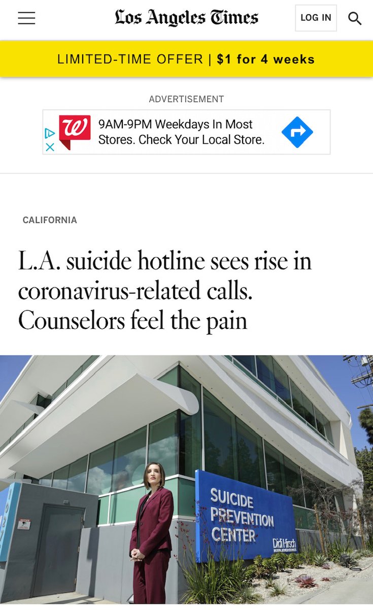 Even suicides are on the rise...