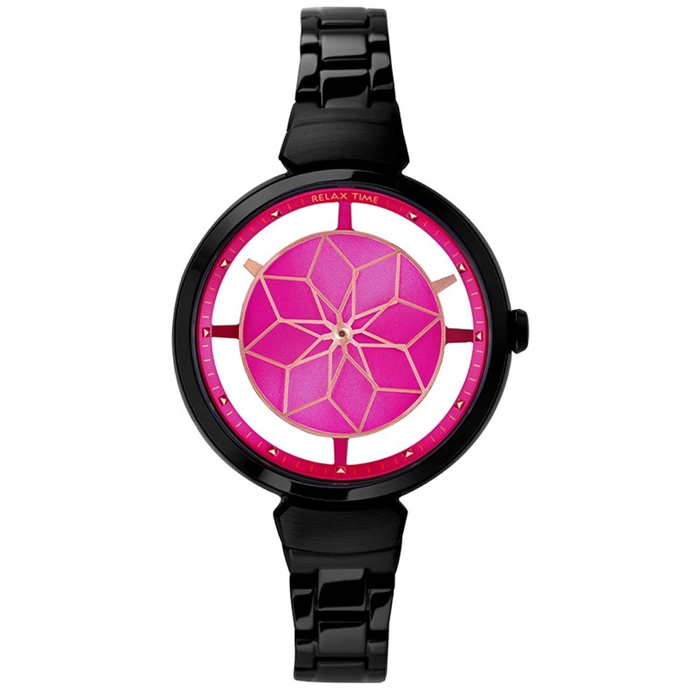 一秒ごとに盤面の花模様全体がくるくると回り、重なりが移ろう