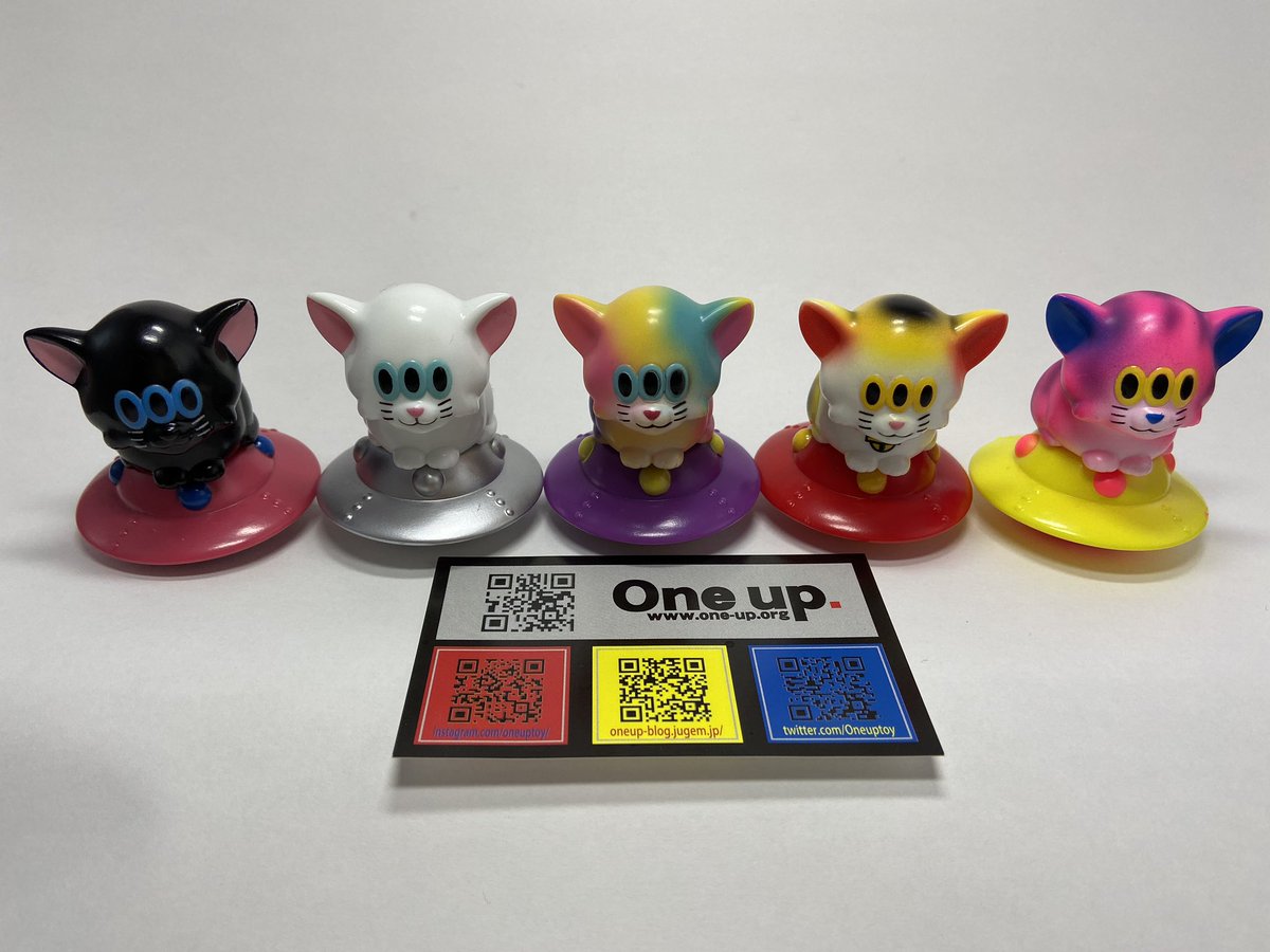 kta0628's tweet image. One up さん(@Oneuptoy)のご好意で本来通販していないVAGを購入することができました😊そして現在地元では置いてないAJさん(@ARTJUNKIETOKYO )のカームキャットUFOをお迎えしました✨

さらに神引き❗️ありがとうございました感謝いたします🙏

#artjunkietokyo #calmcat
#VAG #oneuptoy