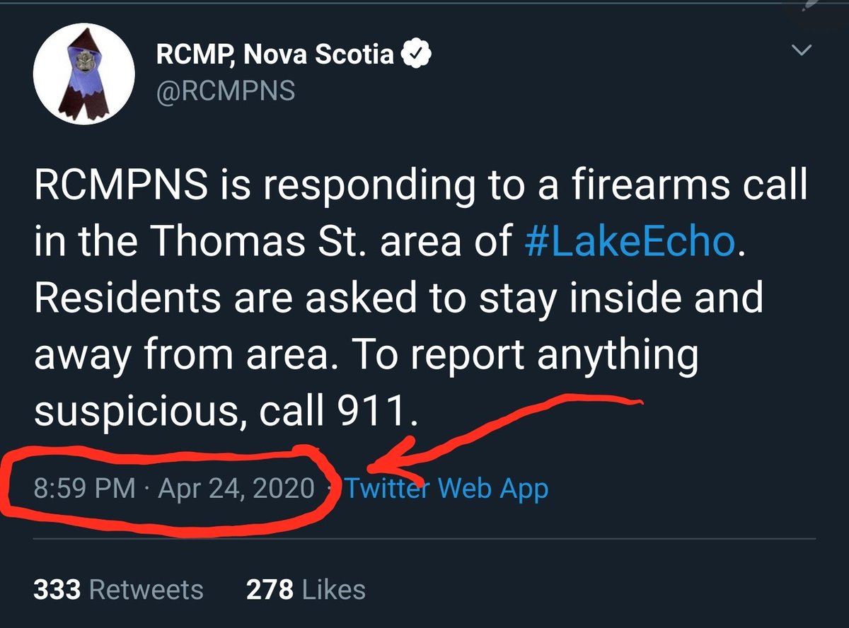 FredFredderson1's tweet photo. @CanadianPaprika @Mega_chops Why did @MAXmediaNews report 3 police cars and a fire truck heading to #LakeEcho 5.5 hours prior to @RCMPNS reporting firearms call?
https://t.co/v6fdggaErl
https://t.co/U22E4Sd3lm https://t.co/m1gPf3ZoIk