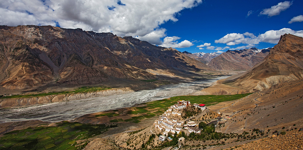 Another monastery high up the mountains. Today, although they stand aloof from nearby villages, connectivity has made life much easier. Roads and electricity make a huge difference to the lives of people, things that we may often take for granted.