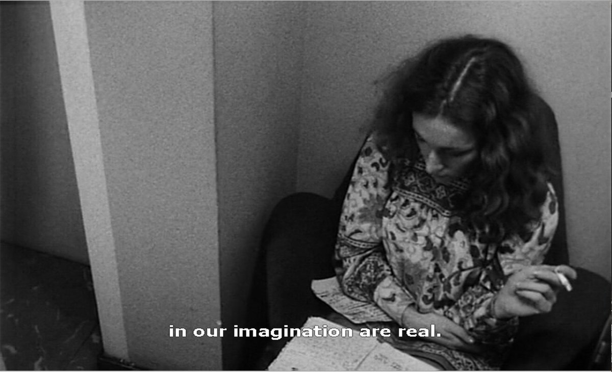 all the pictures / in our imagination are real 

Deux fois (1968, Jackie Raynal)