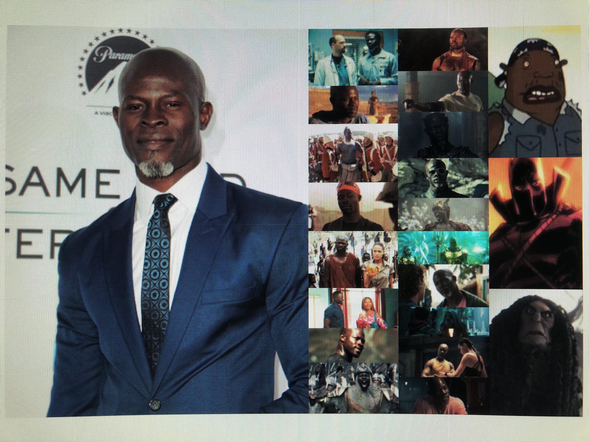 Happy 56th Birthday to Djimon Hounsou! 