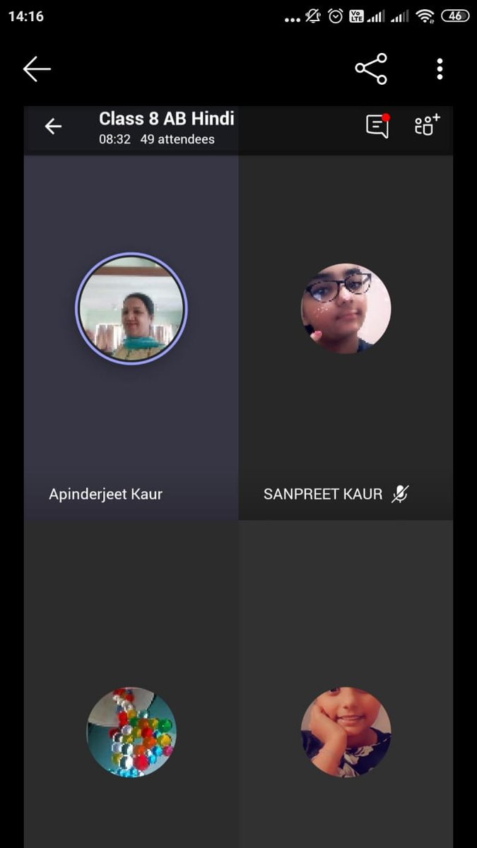 ApinderjeetK's tweet photo. Day-17 remote learning Grade-8th total 49 attendee ch-2 Buurri Kaki happy to see  maximum attendee  show the video of this chapter @microsoftEDU @microsoftteam #remotelearning @stsworldschool @prabhjo60556013 @cbseindia29 #microsoftEDU https://t.co/bjcTdGJwCD