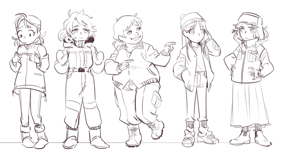 I drew the red one over a month ago when I was just getting started and barely knew the boys, and the other I redrew today~ 