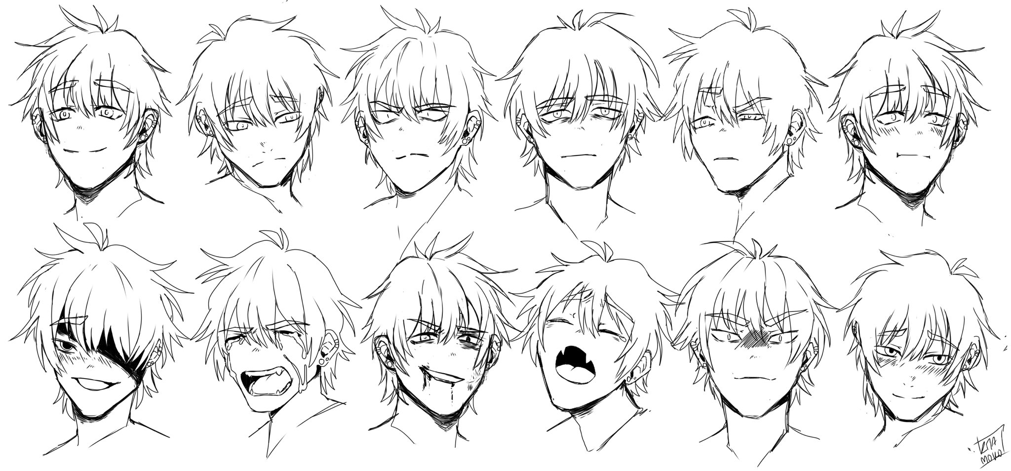 50 HD Anime Facial Expressions 4K 2020  Page 3 of 5  We 7