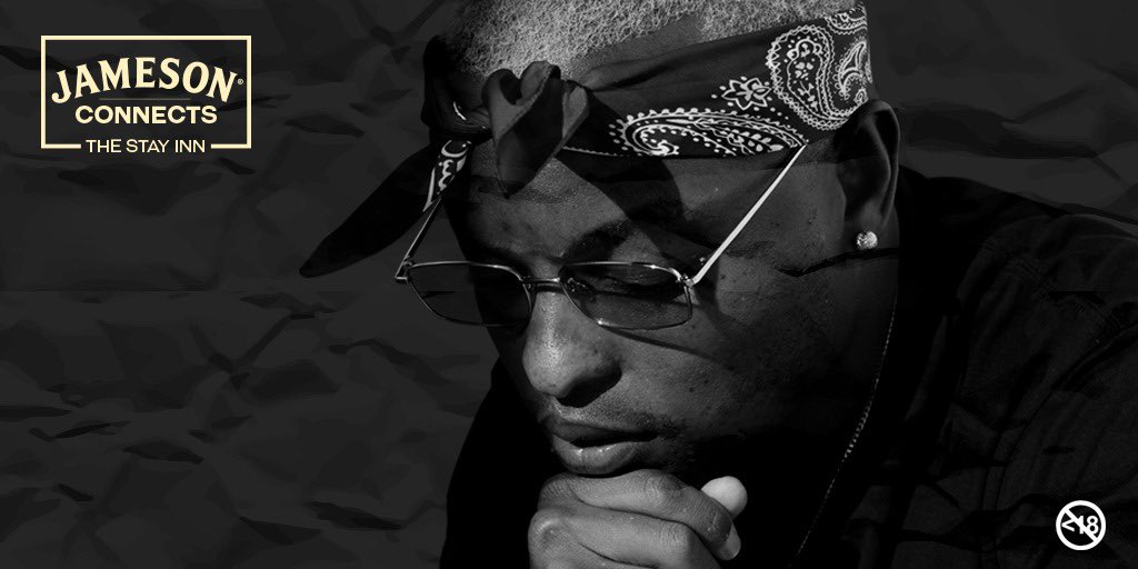 MrCashtime's tweet photo. Make sure to catch my performance LIVE from my living room today at 5PM for #JamesonStayinn Catch it all on this link. https://t.co/yFdr7CejnU Tag your homies! You can also view it on my Facebook page! https://t.co/mfGMuKl7VP