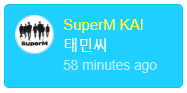  #TAEYEONG : Stay healthy everyone, see you tomorrow ~~~ #KAI : Excuse me #KAI : Excuse me #KAI : Taemin-ssi #TAEMIN : Hello *as in answering phone call*