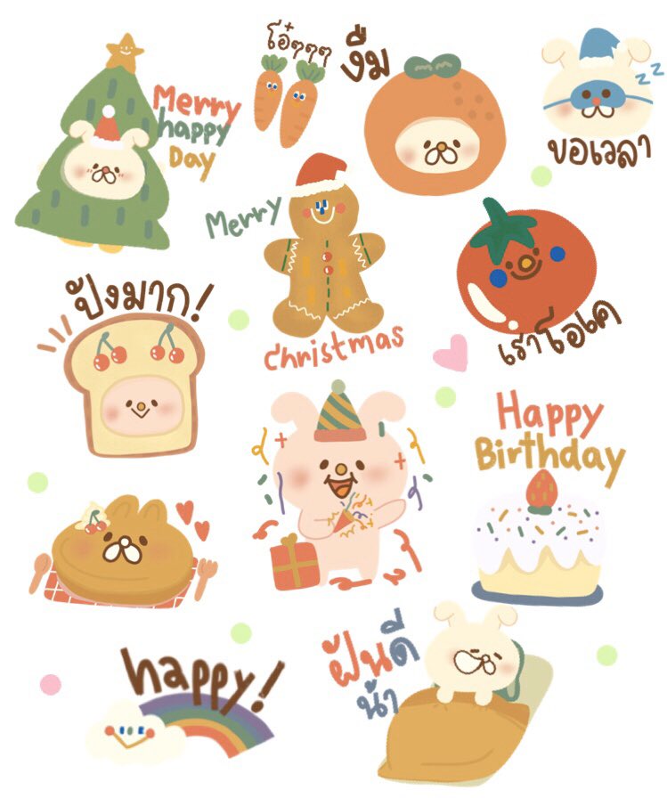 mysteryfluffy1's tweet photo. 🥰🌷สติ้กเกอร์ไลน์ลายใหม่ชื่อ bubbie bubble น่ารักมากมากกกก 🌈💗ใครยังไม่มี ต้องโหลดแล้วว ✨หาไม่เจอกดลิงค์ที่ใต้เมนชั่นได้เลยค่า🍒🌟 https://t.co/MqoeuJ1Khl