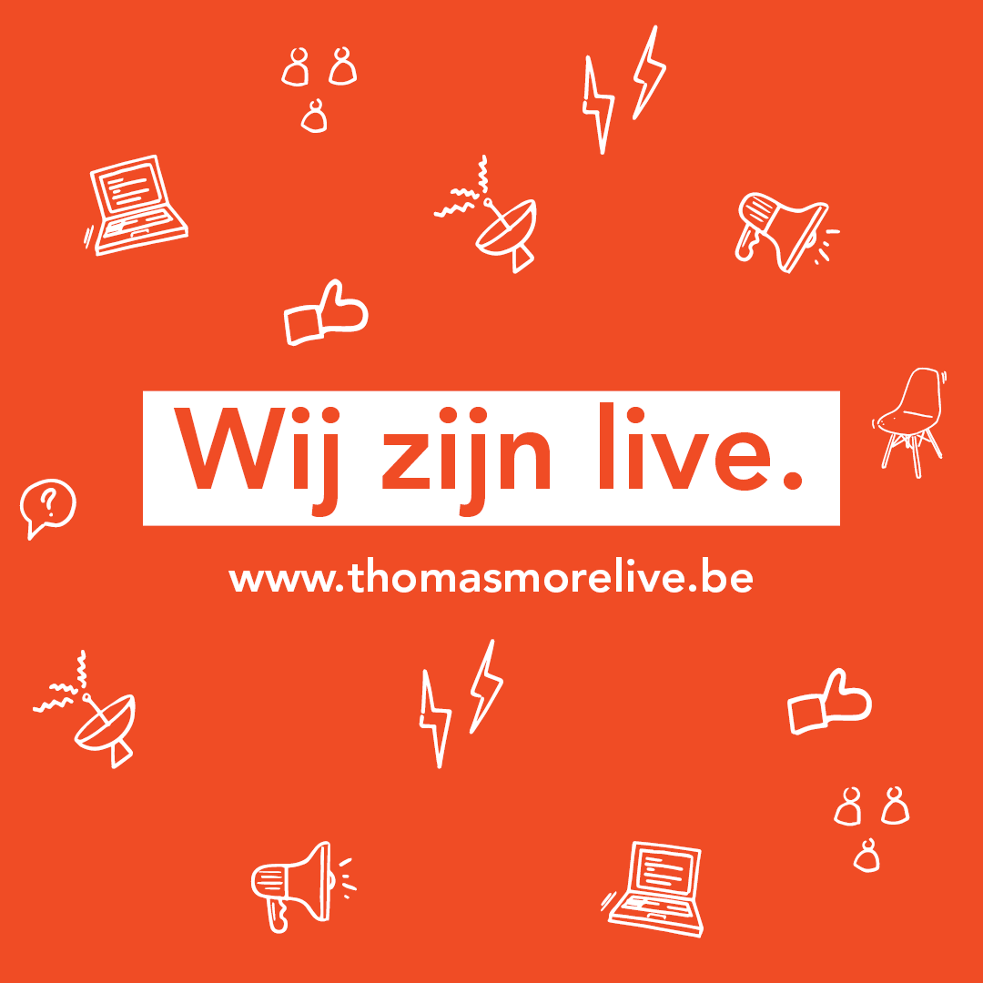 ThomasMoreBE's tweet photo. 💥 Wij zijn live op https://t.co/Nao3Lua4sp 💥 https://t.co/eTRqjlhDEg