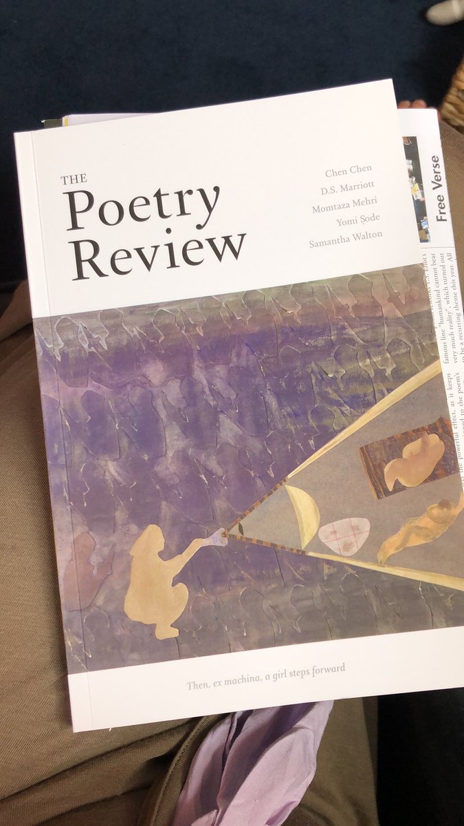 ZaraPreston's tweet photo. Proud of my friend @maryjean_chan for co-editing @PoetrySociety and I echo that “perhaps our collective redemption lies in us all stepping forward”.
#thankyou poetryreview #newpoems #weeklyreading #iamreading https://t.co/KvRbZVOOrS