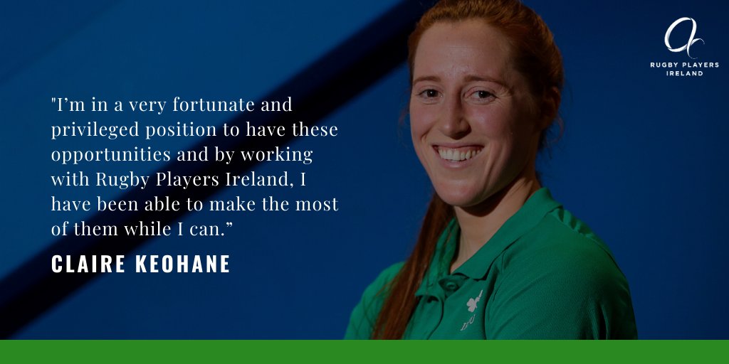 RugbyPlayersIRE's tweet photo. Earlier this week, @keohaneclaire received news of her graduation in #medicine from @RCSI_Irl 

A few months ago she managed to find the time to speak to us about her various commitments! 

#IrishRugby #CantSeeCantBe

Read➡️ https://t.co/Knco4rZpTC https://t.co/dJ61FEltJj