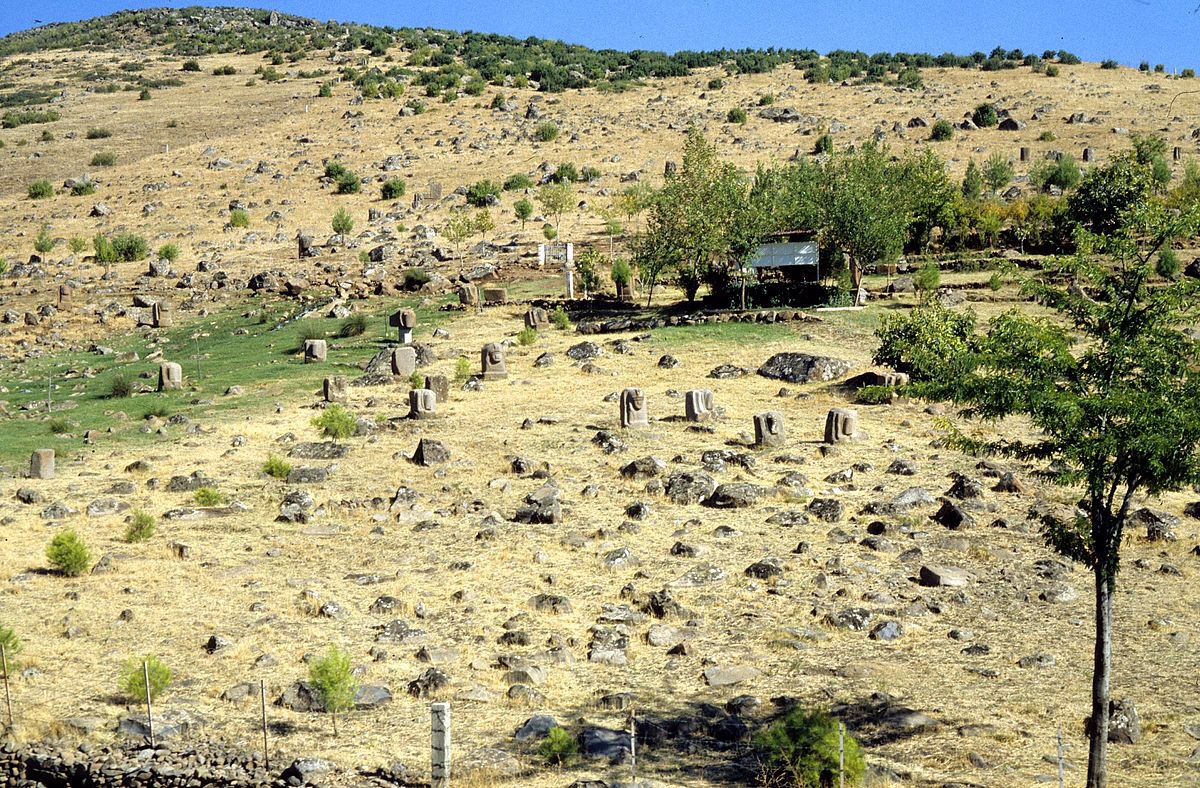 The closest comparison at least regarding the large number of sculptures would be the Late Bronze/Early Iron Age quarry of Yesemek. (9)