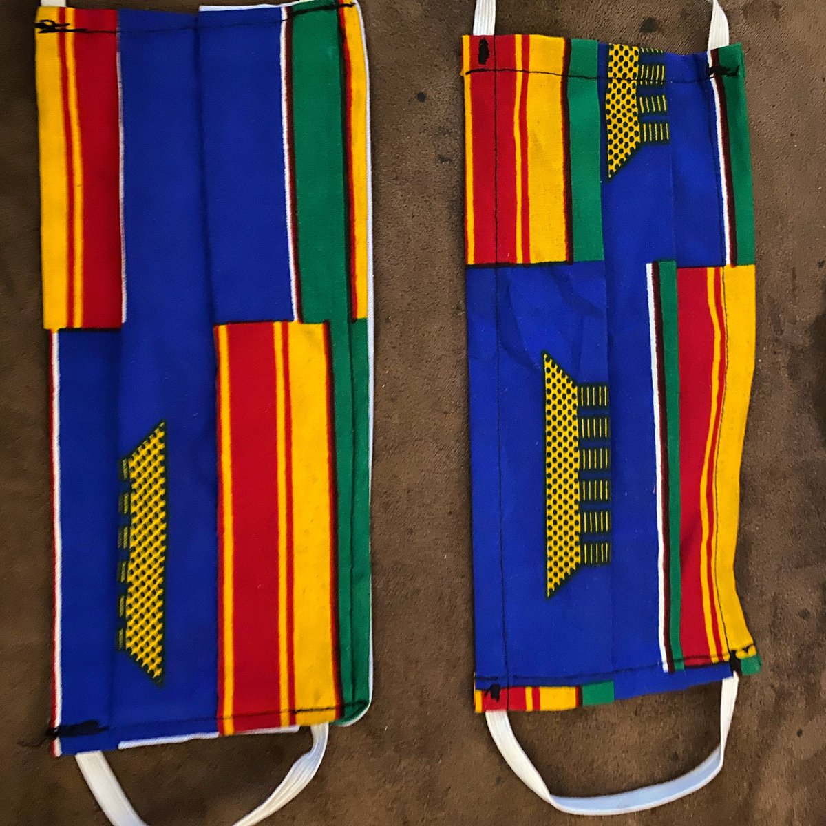 TOdjidja's tweet photo. Kente Masks #celebratelife #fightagainstcorona #africanstyle https://t.co/uySQKjCo2G