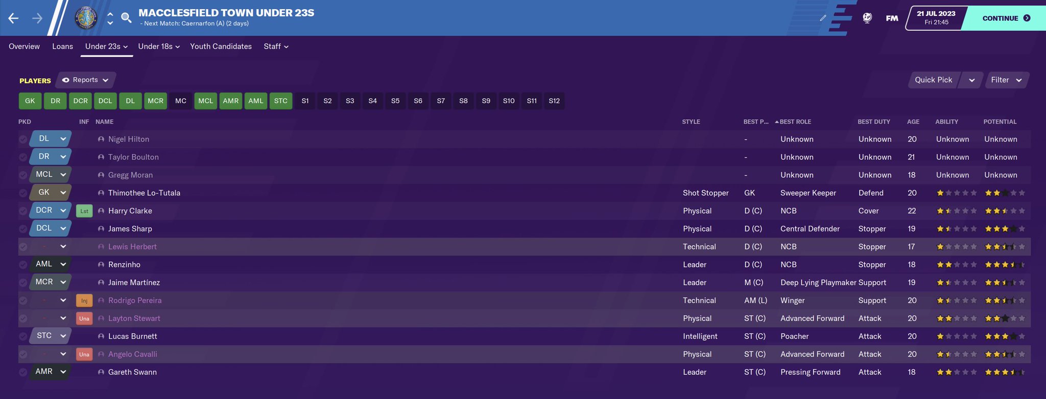 Prestbury FC A FM21 Story on Twitter "We have our first ever Loan