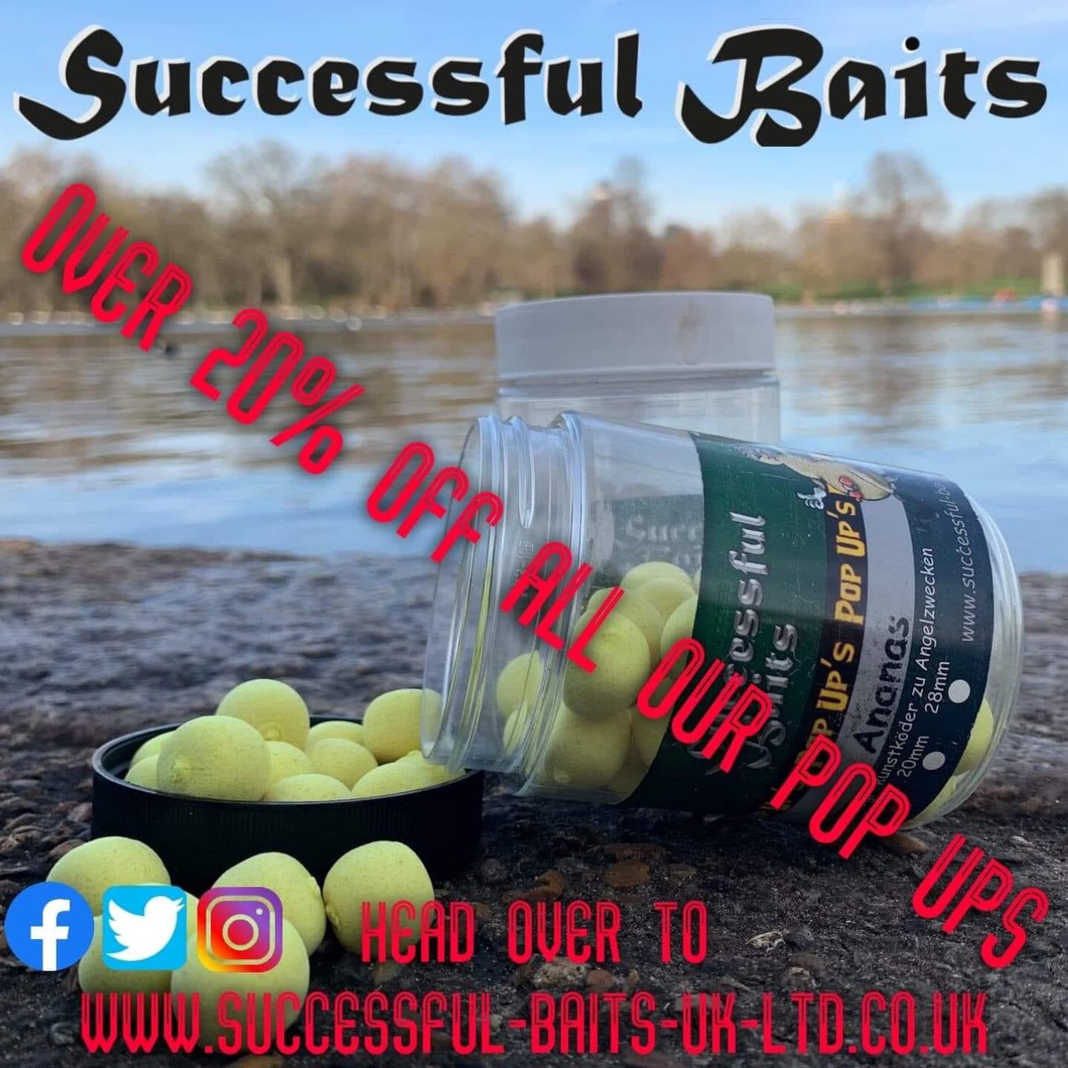 SuccessfulBait's tweet photo. 🚨If your at home tying spinner and chod rigs ready for end of lockdown then make sure you dont forget your pop ups, we have over 20% off our whole range of quality pop ups at the moment so head over to https://t.co/xE3Kv8vxLe and make sure you dont miss out.🚨 https://t.co/fkZnqq8xic