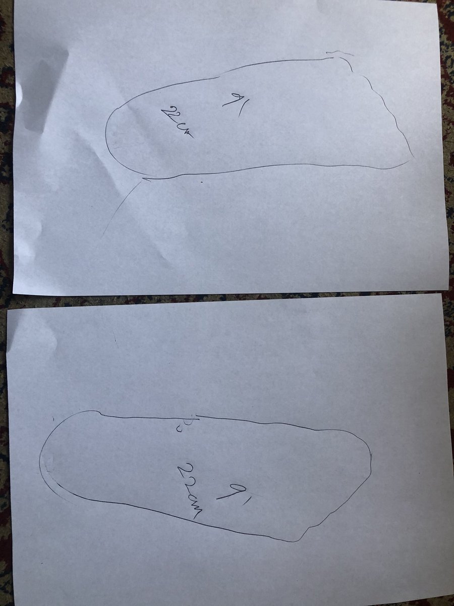 bhasnip's tweet image. Lockdown Warning! Kids feet still grow during lockdown! In this case a whole size! Now to try to source some shoes! #lockdownchallenges #lifestandsstillbutfeetstillgrow